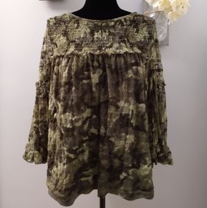 Camo Blouse
